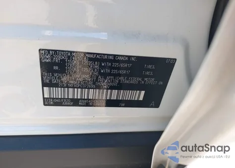 2023 Toyota Rav4 Le from USA, damaged, VIN 2T3F1RFV0PC372699